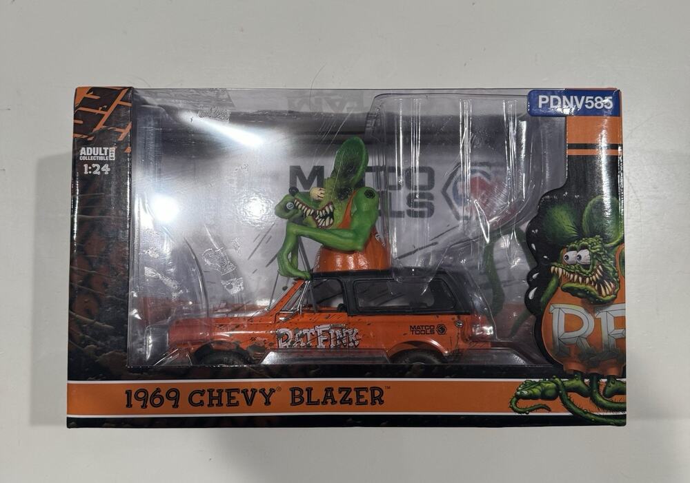 Rare/HTF 1:24 Scale MATCO TOOLS 1969 CHEVY BLAZER "RAT FINK" PDNV585 - 2020 TOMY
